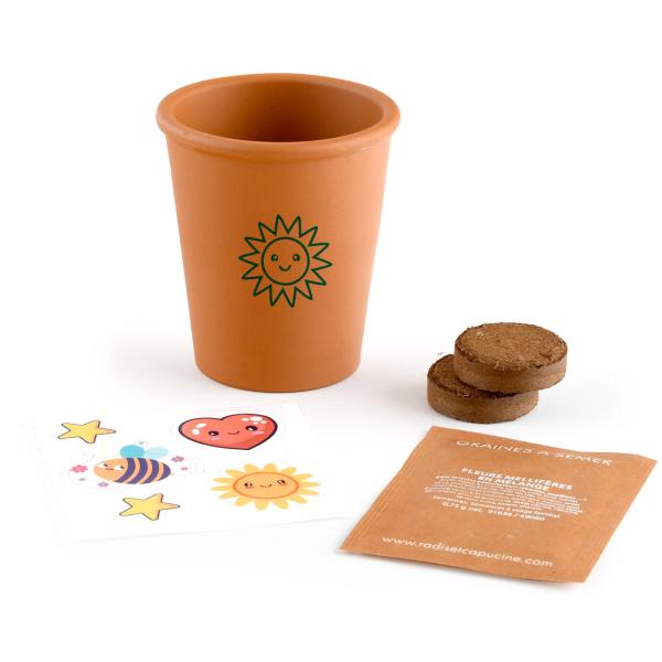 Radis et Capucine - Kit de jardinage enfant - Fleurs en mélange - Licorne - MEDIA_EN_SITUATION_2